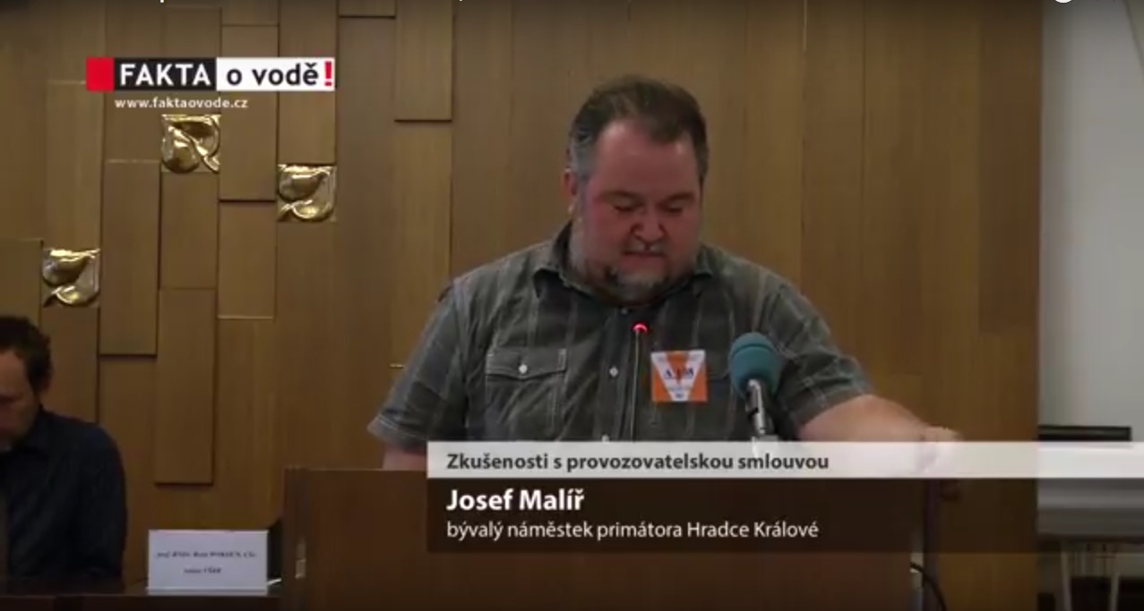 Zkušenosti s provozovatelskou smlouvou, Josef Malíř, Hradec Králové